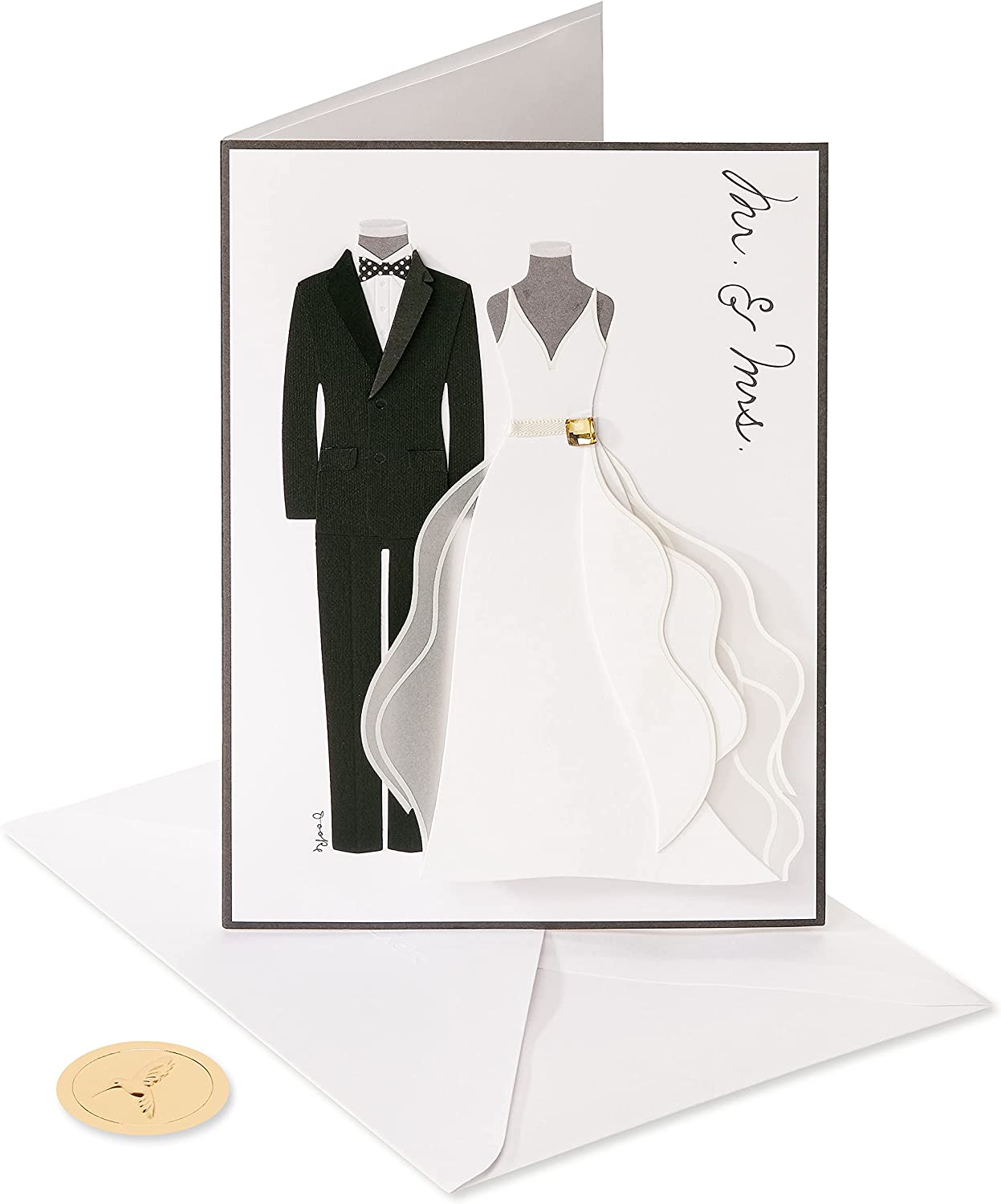 Papyrus Wedding Card (A Wonderful Couple)