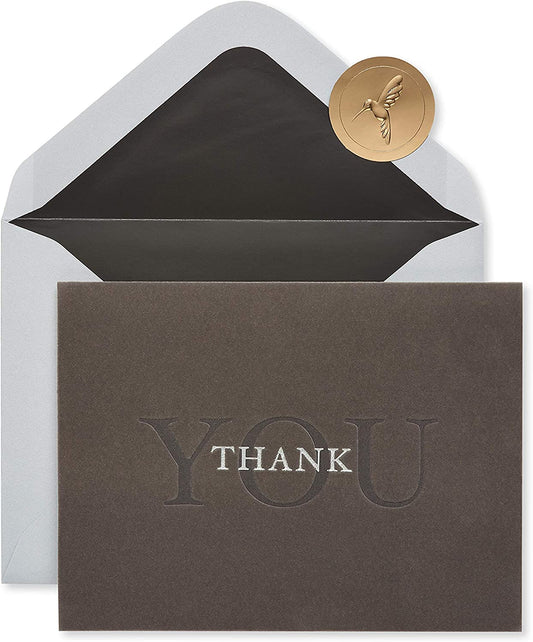 Papyrus Thank You Card (Gratitude and Appreciation)