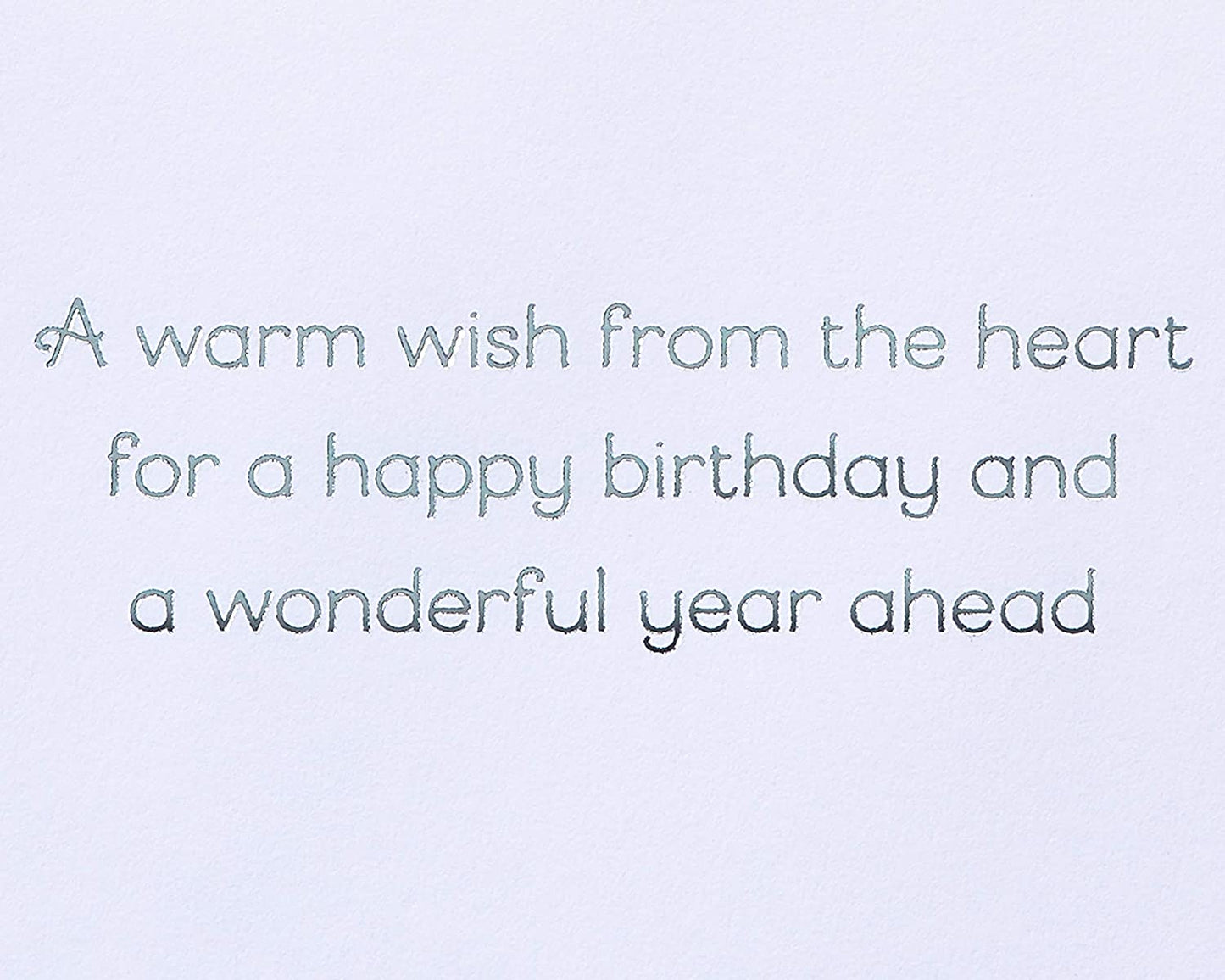 Papyrus Birthday Card for Her (Warm Wish from the Heart)