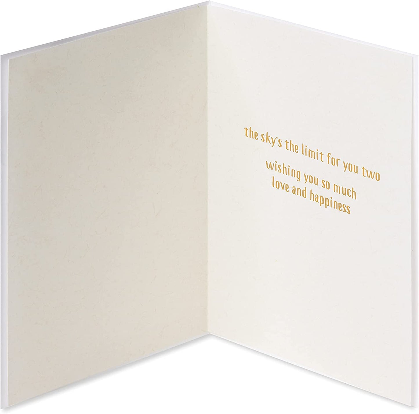 Papyrus Wedding Card (Sky is The Limit)