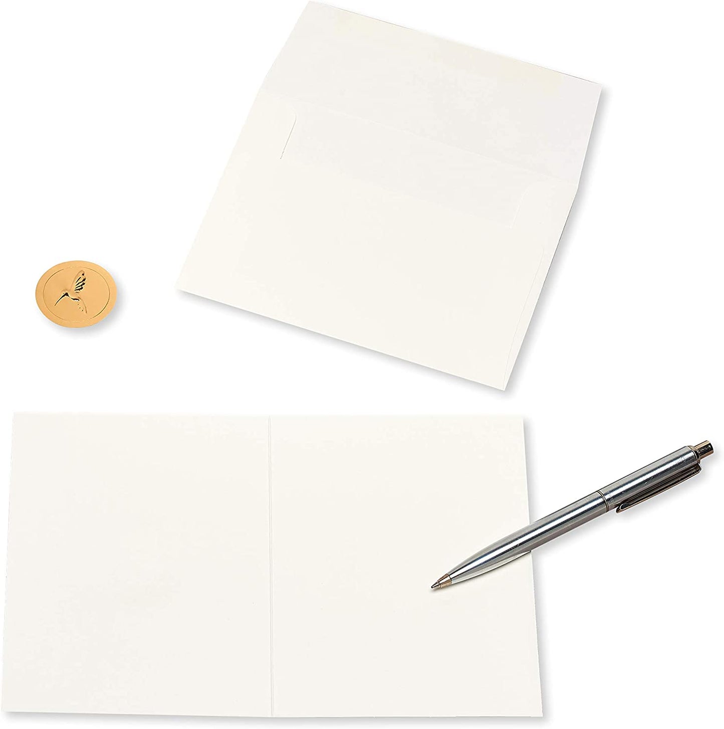 Papyrus Blank Card (Peacock)