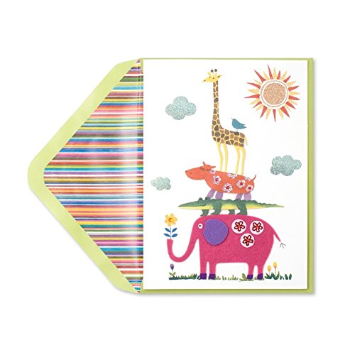 Papyrus Vertical Jungle Baby Print