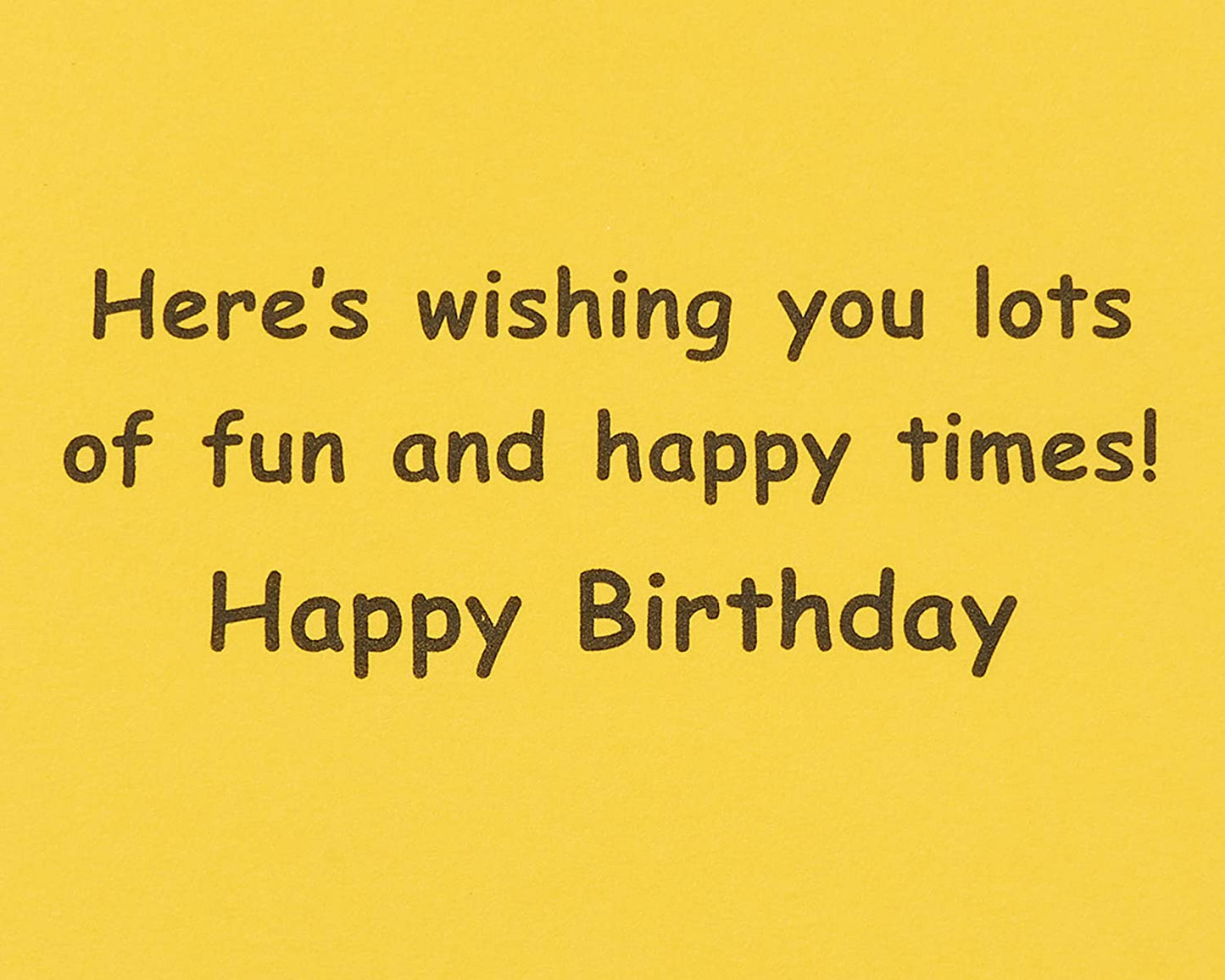 Papyrus Birthday Card for Kids (Happy Times)
