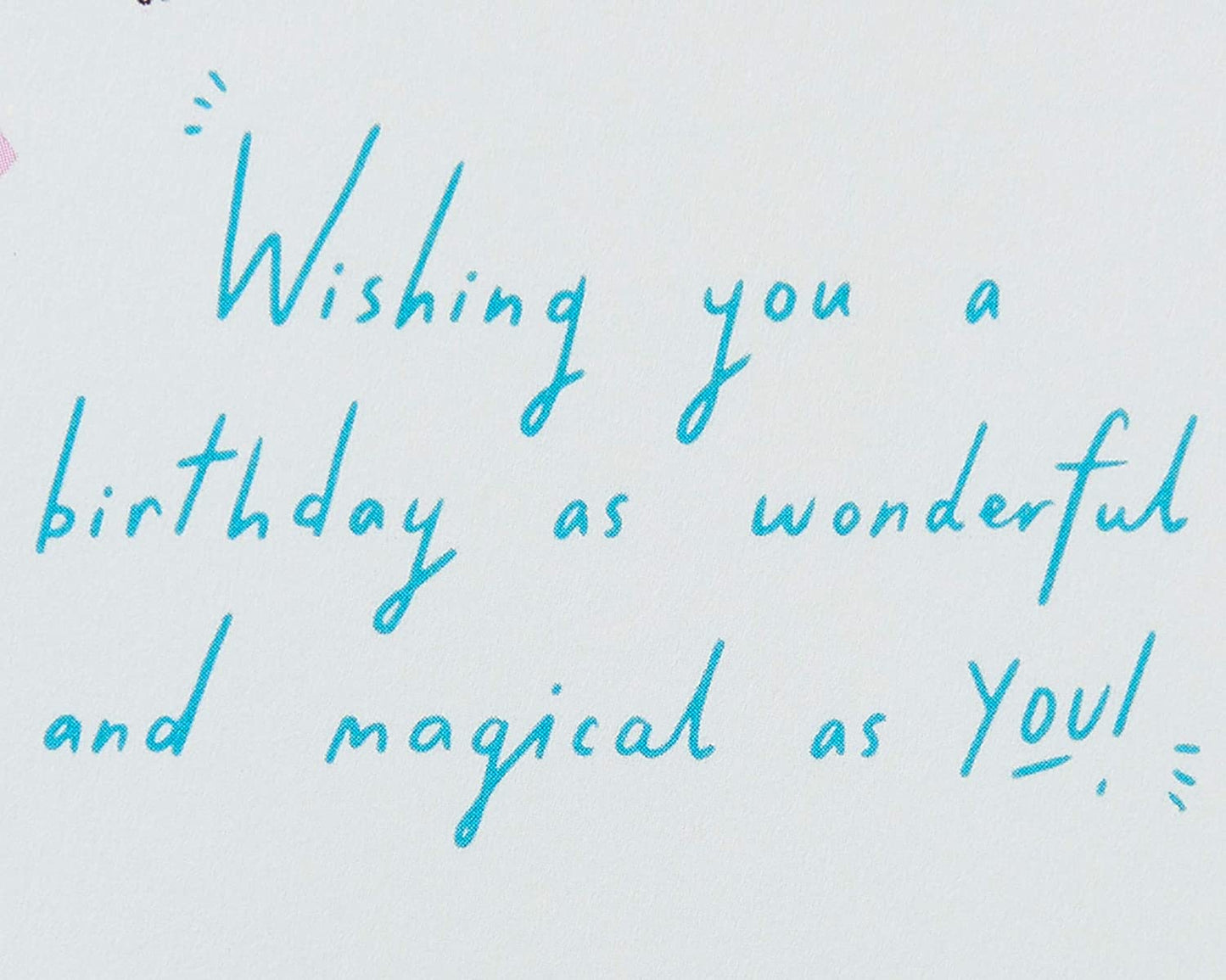 Papyrus Birthday Card for Girl (Wonderful and Magical)