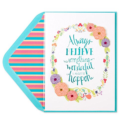 Papyrus, Always Believe - Encouragement Card