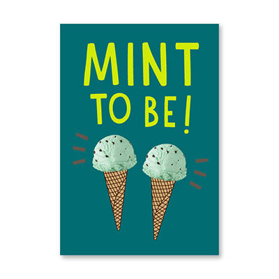 MINT TO BE! ANNIVERSARY CARD BY RPG