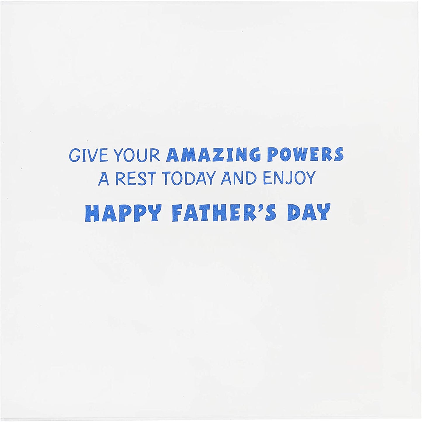 Papyrus Father's Day Card (Amazing Powers)