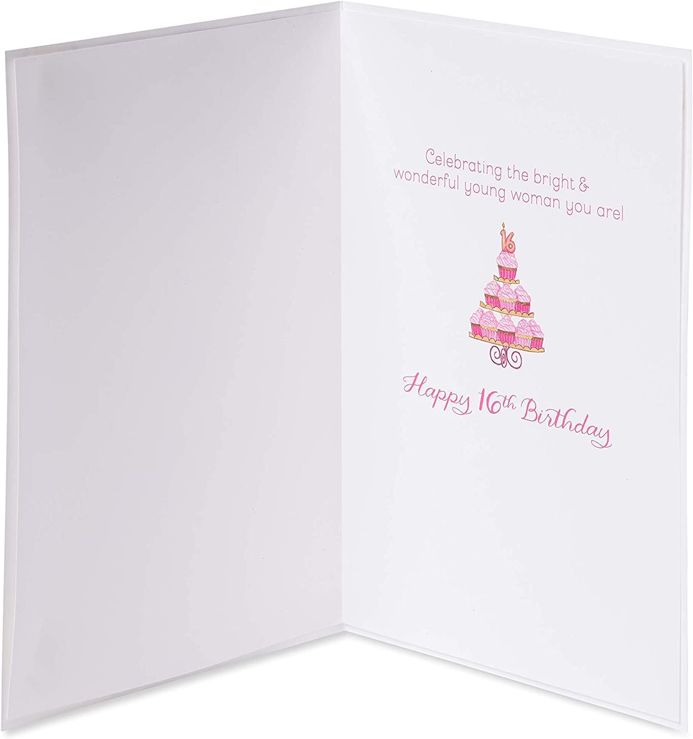 Papyrus 16th Birthday Card for Her - Designed by Bella Pilar (Bright & Wonderful Young Woman)