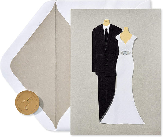 Papyrus Wedding Card (Congratulations)