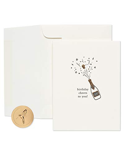 Papyrus Blank Birthday Card (Cheers)