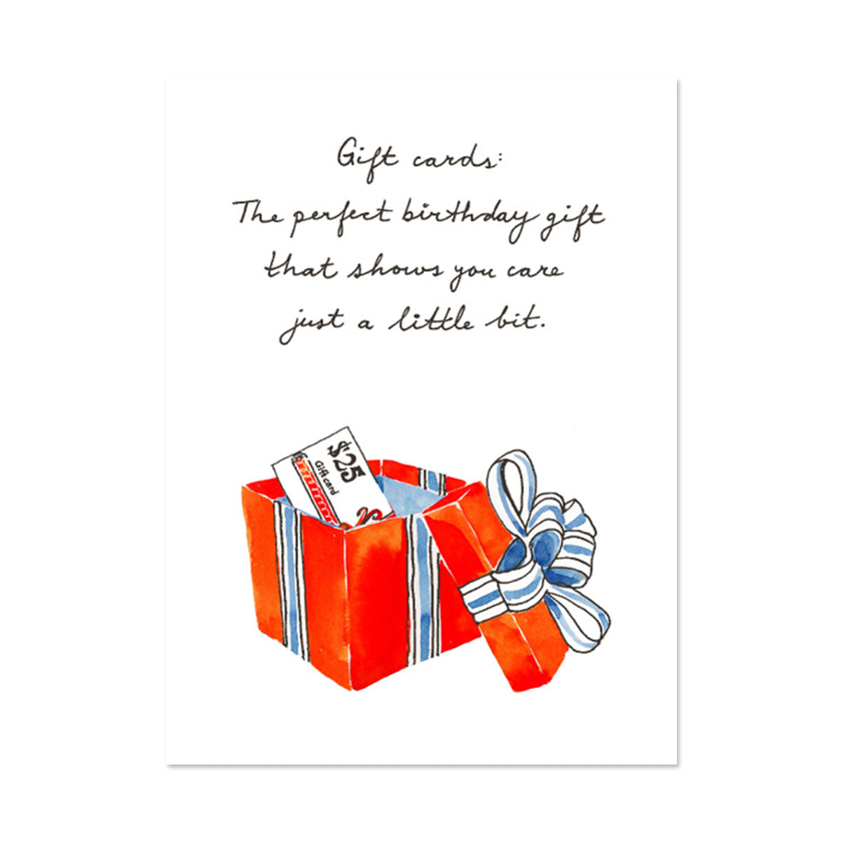 GIFT CARDS BIRTHDAY CARD BY PAPER REBEL