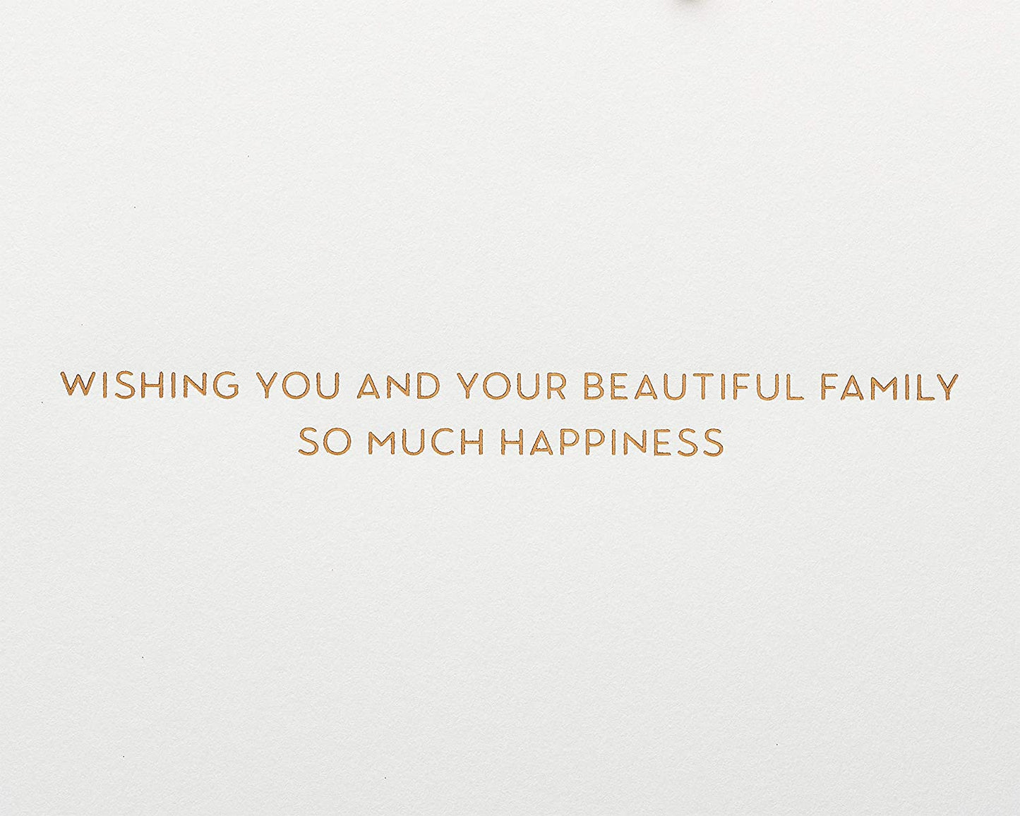Papyrus Baby Shower Card (Your Beautiful Family)