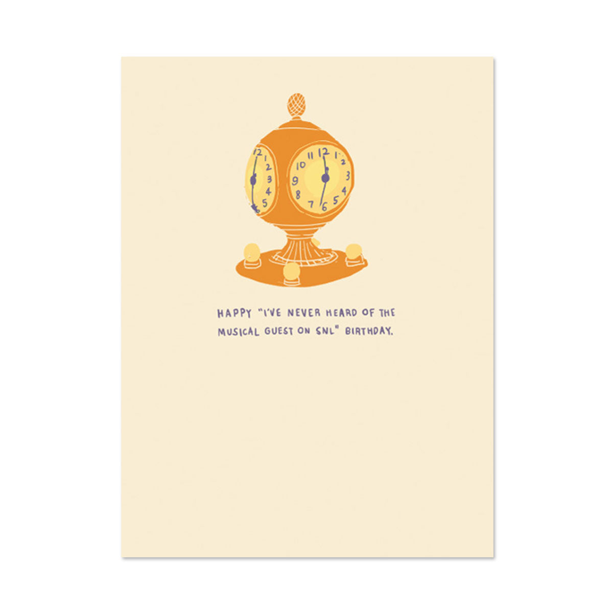 MUSICAL GUEST BIRTHDAY CARD BY PAPER REBEL