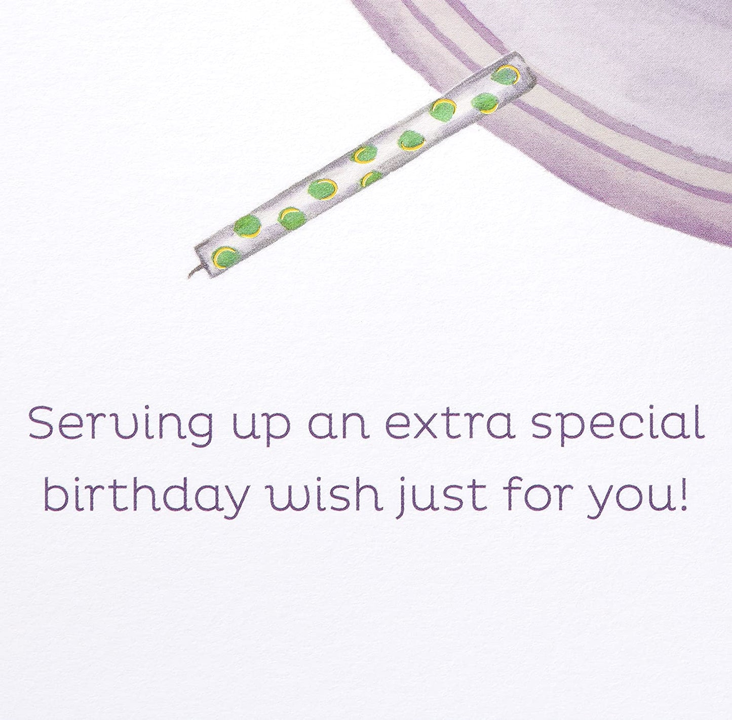 Papyrus Birthday Card - Designed by Bella Pilar (Serving Up a Birthday Wish)