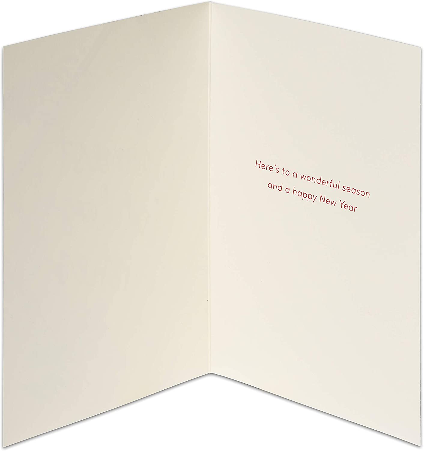 Papyrus Holiday Cards Boxed with Envelopes, To A Wonderful Season, Warmest Holiday Wishes (14-Count)