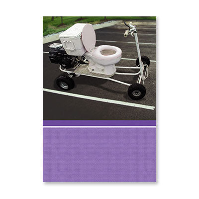 SWEET RIDE BIRTHDAY CARD BY RPG