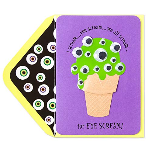 Papyrus Eye Scream Halloween Card