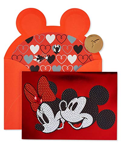 Papyrus Disney Blank Card (Minnie and Mickey Mouse) for Birthday