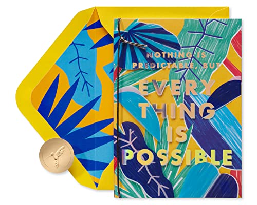 Papyrus Blank Encouragement Card - Illustrated by Sabrena Khadija (Everything Is Possible)