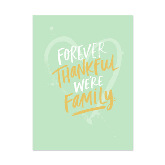 FOREVER THANKFUL DAD BIRTHDAY CARD BY PAPER REBEL