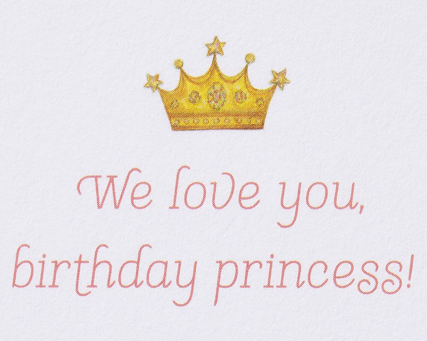 Papyrus Birthday Card for Daughter - Designed by Bella Pilar (Birthday Princess)