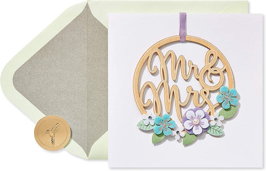 Papyrus Wedding Card (Wonderful Life Together)