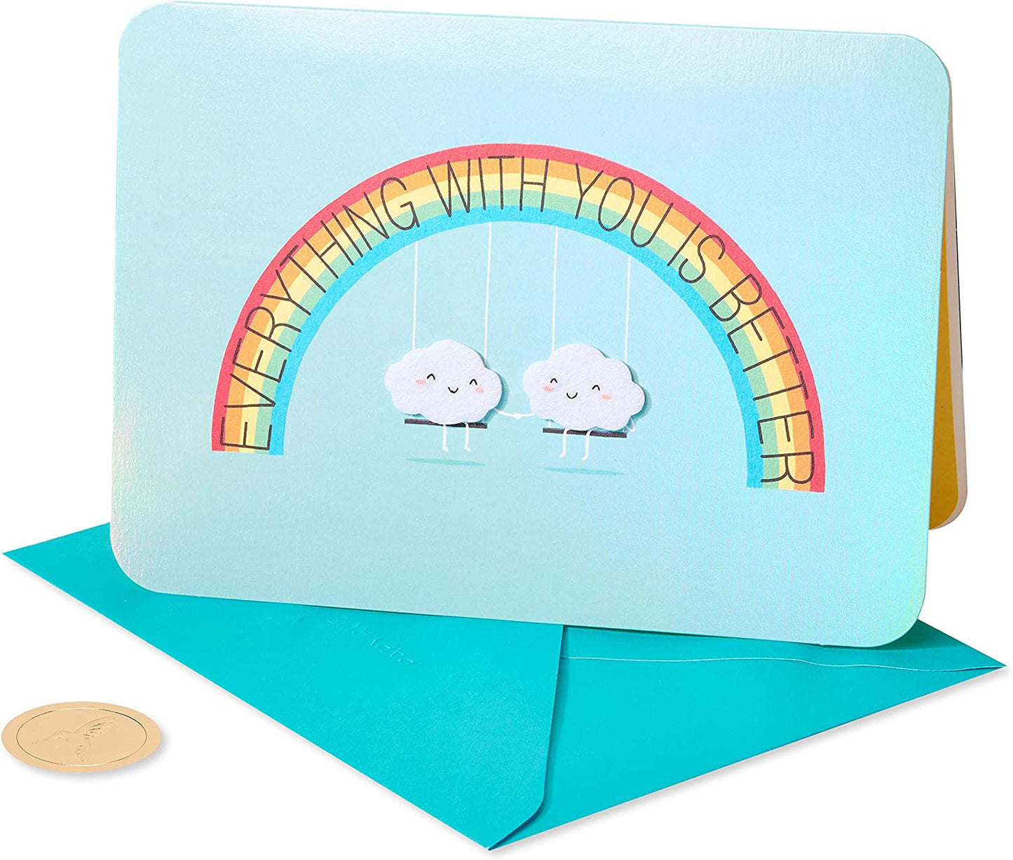 Papyrus Anniversary Card (Rainbows)