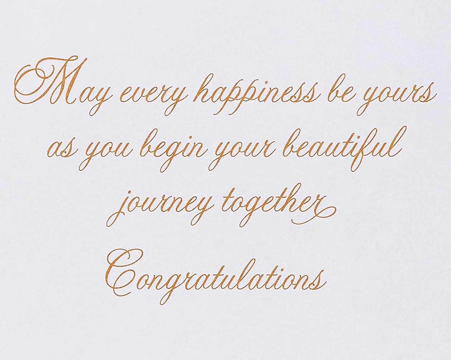 Papyrus Wedding Card (Beautiful Journey)