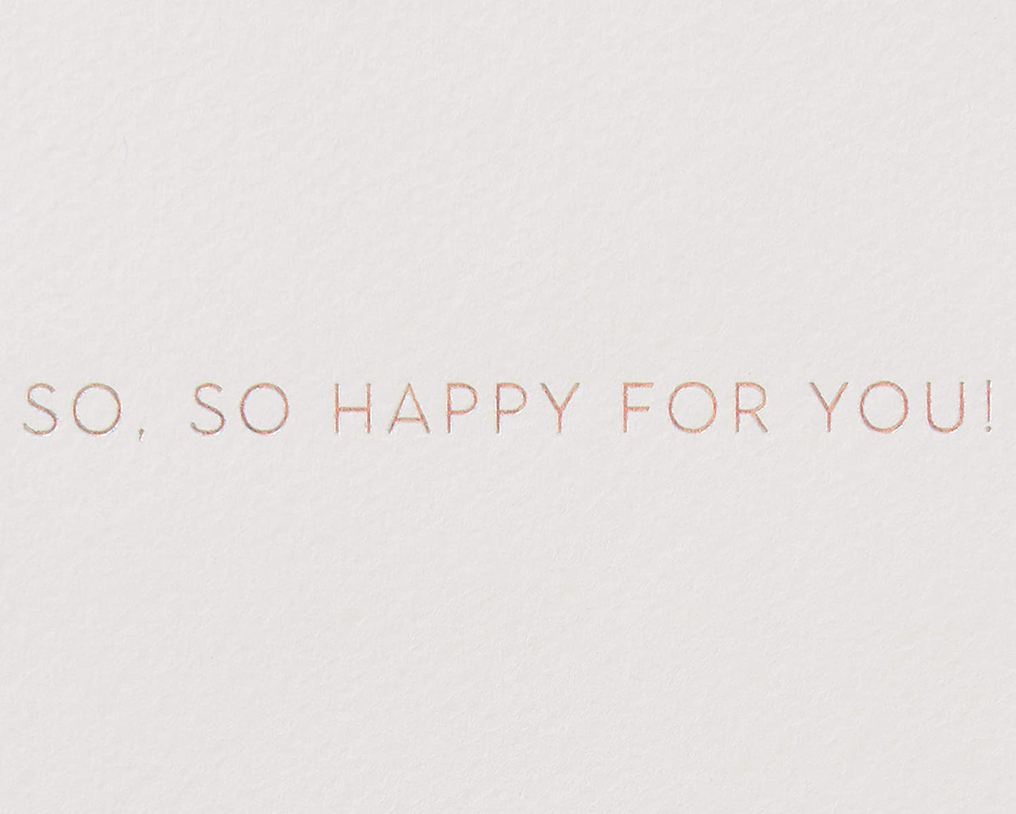 Papyrus Congratulations Card (So Happy For You)
