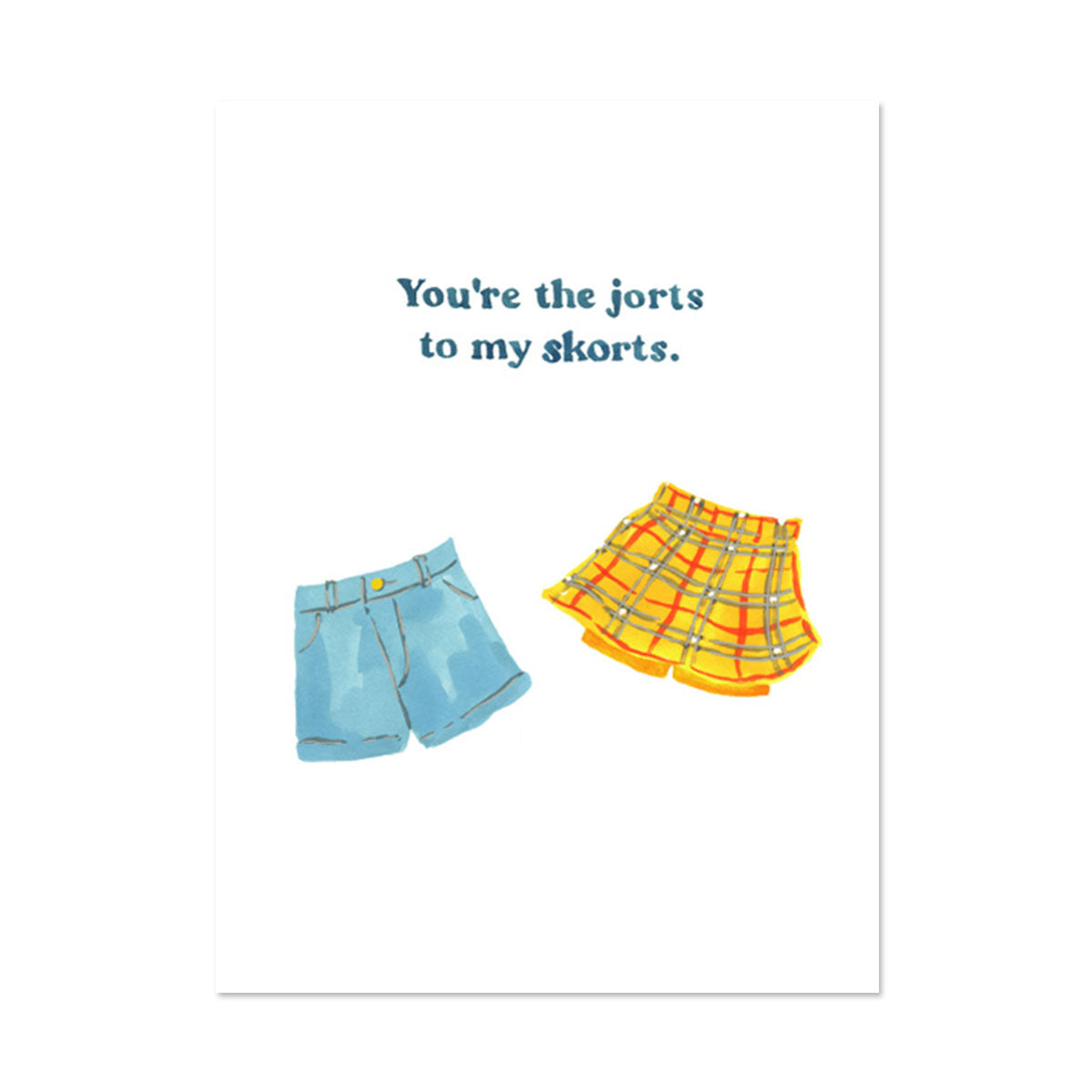 JORTS BIRTHDAY CARD BY PAPER REBEL