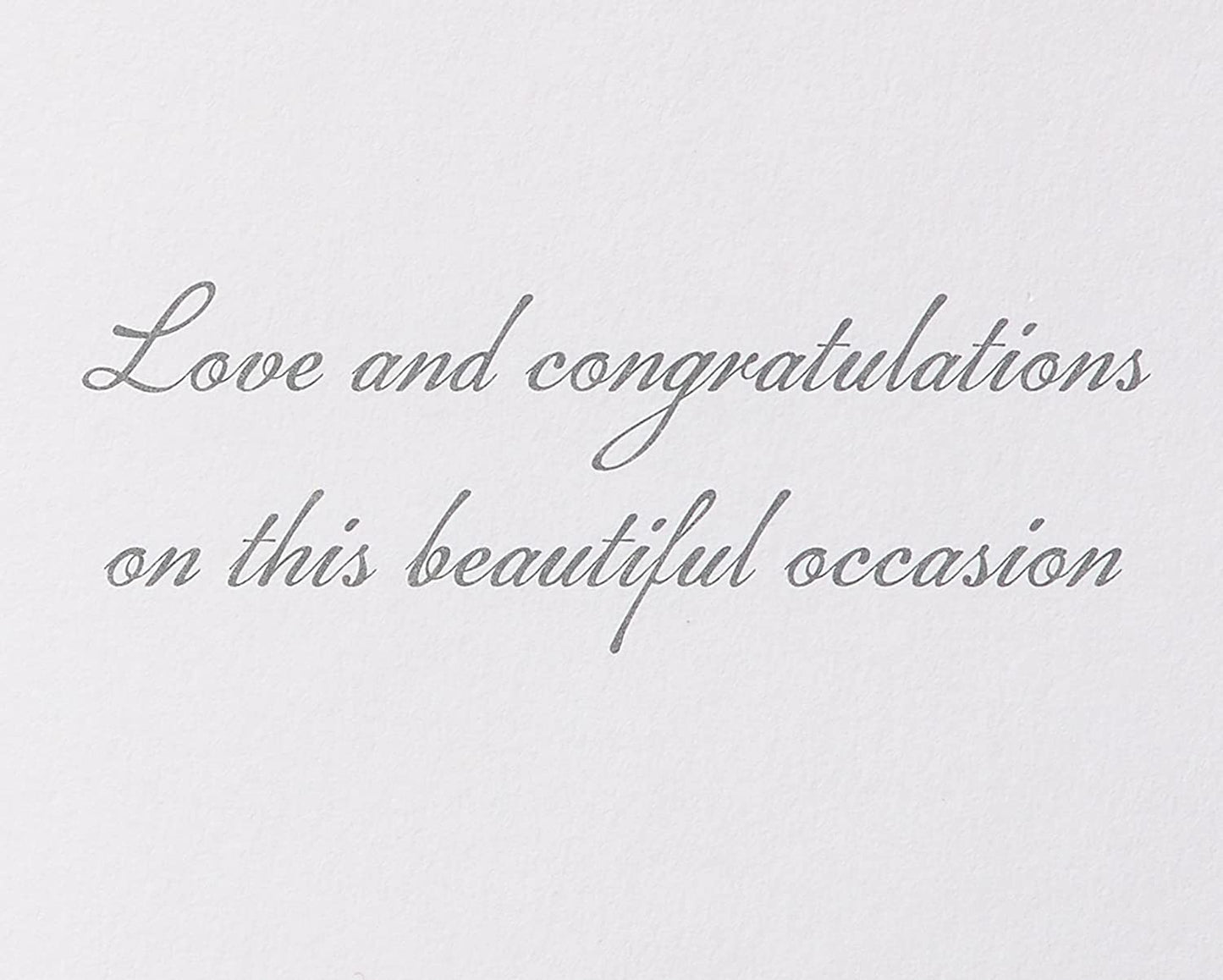 Papyrus Wedding Card (This Beautiful Occasion)