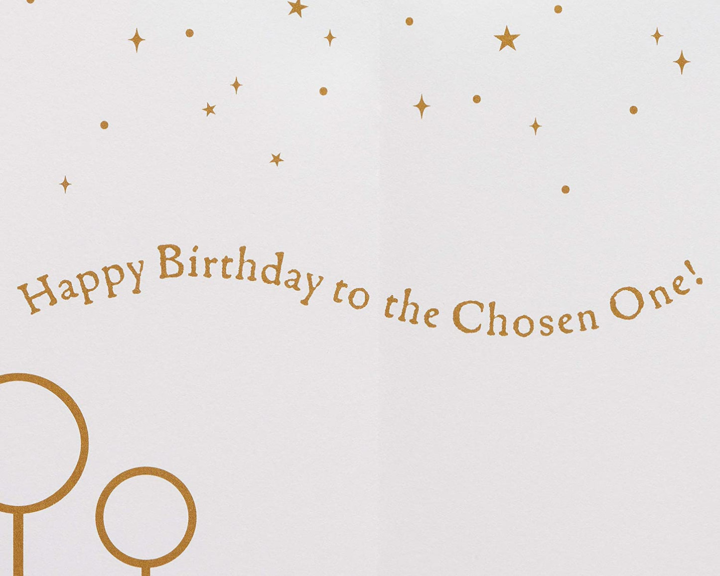 Papyrus Harry Potter Birthday Card (The Chosen One)