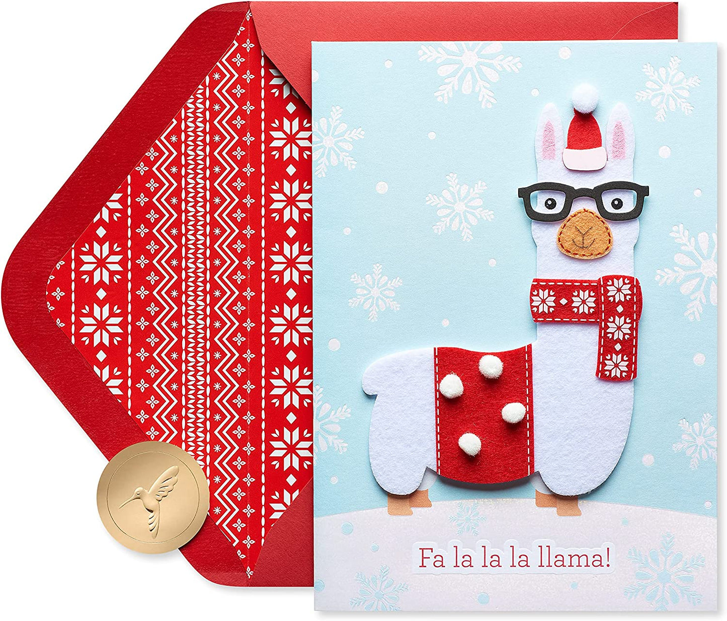 Papyrus Funny Holiday Card (Wild and Wooly Season)