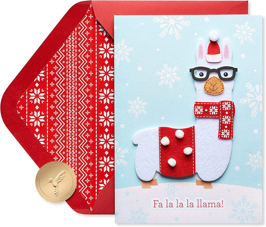 Papyrus Funny Holiday Card (Wild and Wooly Season)