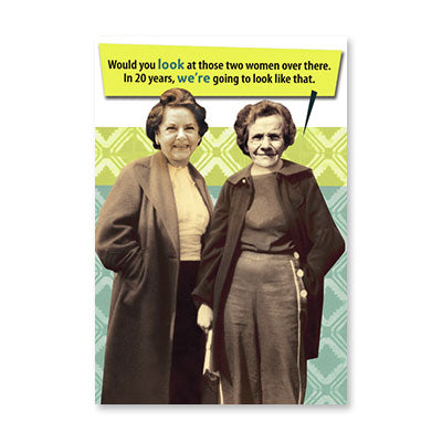 LOOK AT THE WOMAN BIRTHDAY CARD BY RPG