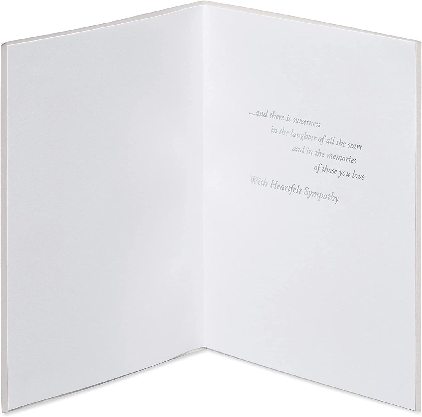 Sympathy - Stars in The Sky, Papyrus Sympathy Greetings Card