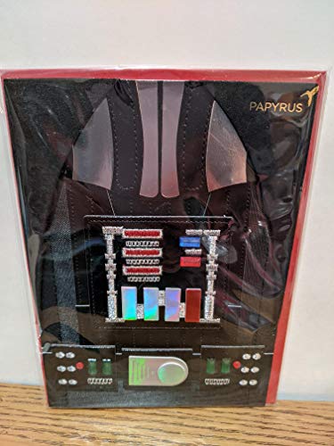PAPYRUS Birthday Darth Vader Outfit Everyday Card, 1 Each