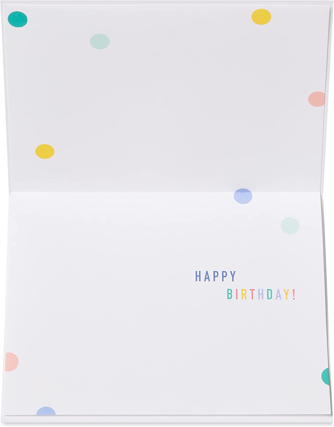 Papyrus Birthday Card (Happy Birthday Funfetti)