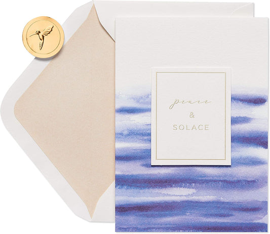 Papyrus Sympathy Card (There Are No Words)