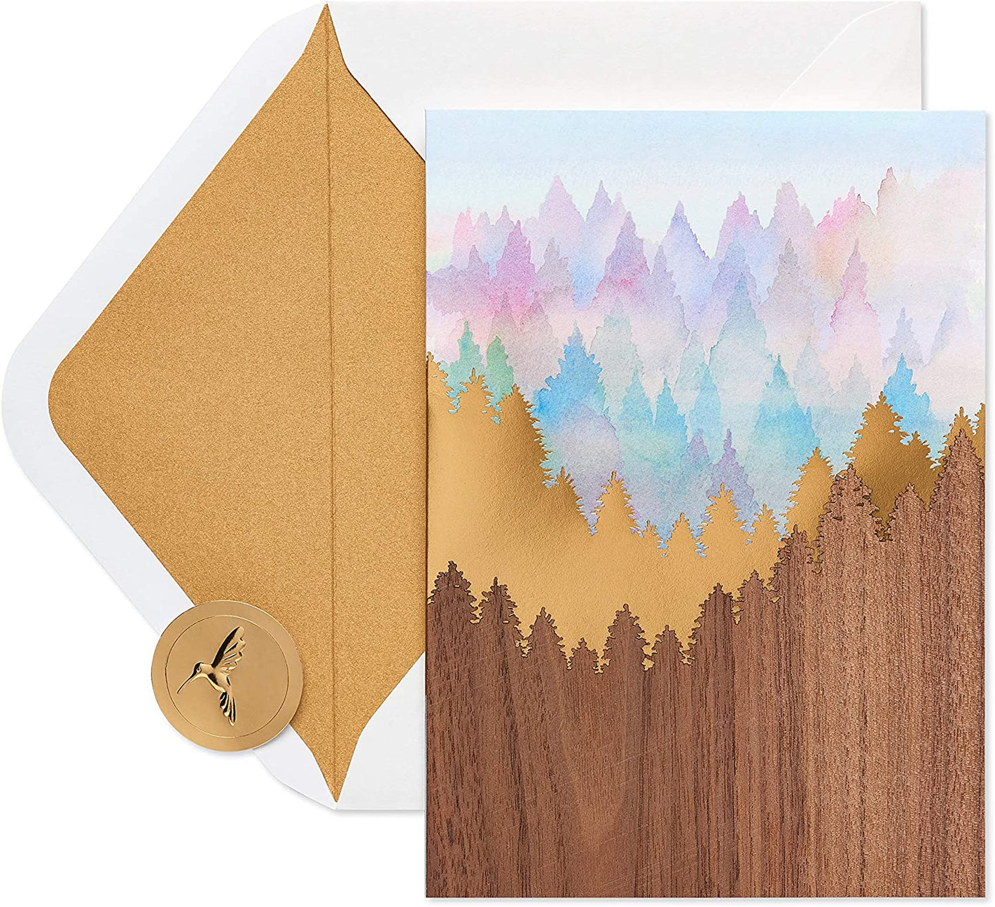 Papyrus Blank Card (Scenic Mountain)