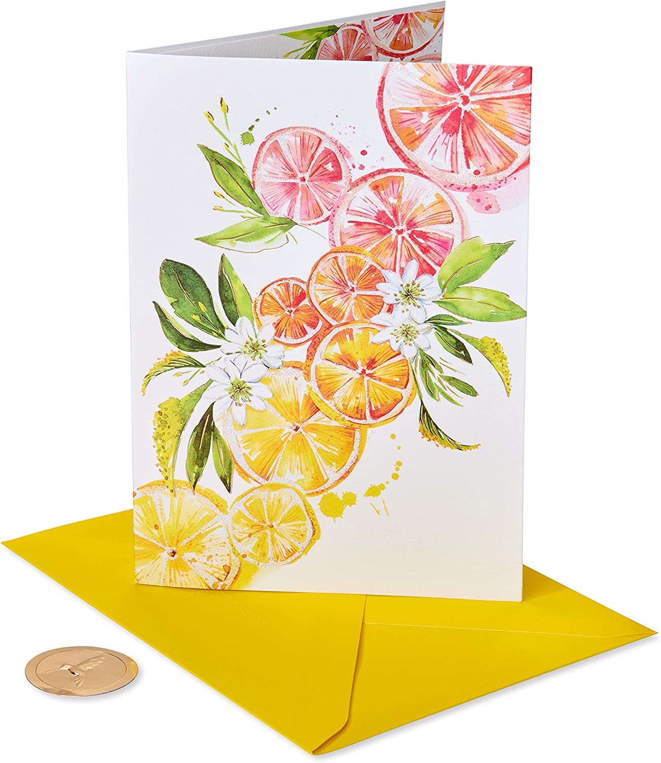 Papyrus Blank Card (Ombre Fruit)