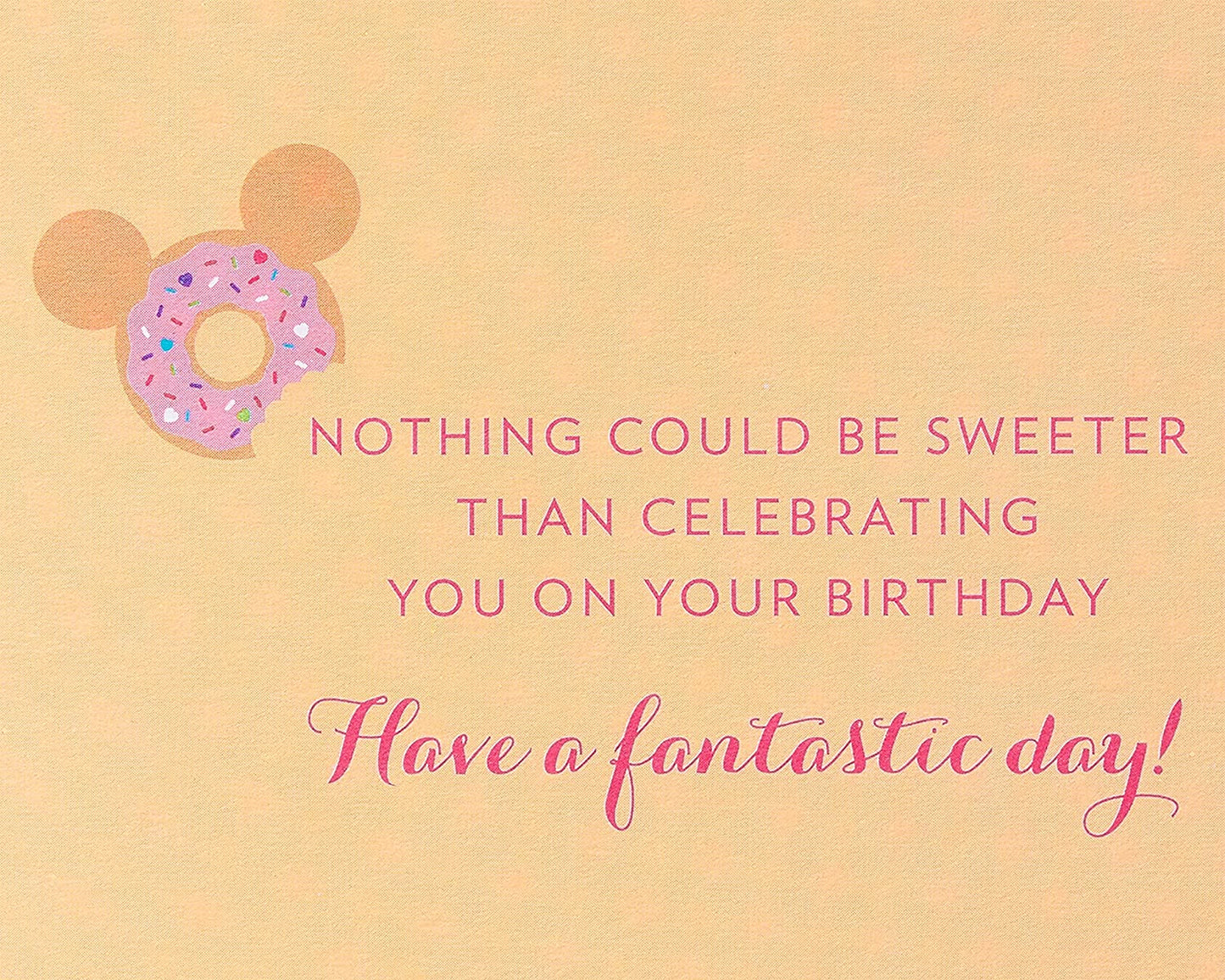 Papyrus Disney Birthday Card (Nothing Could Be Sweeter)