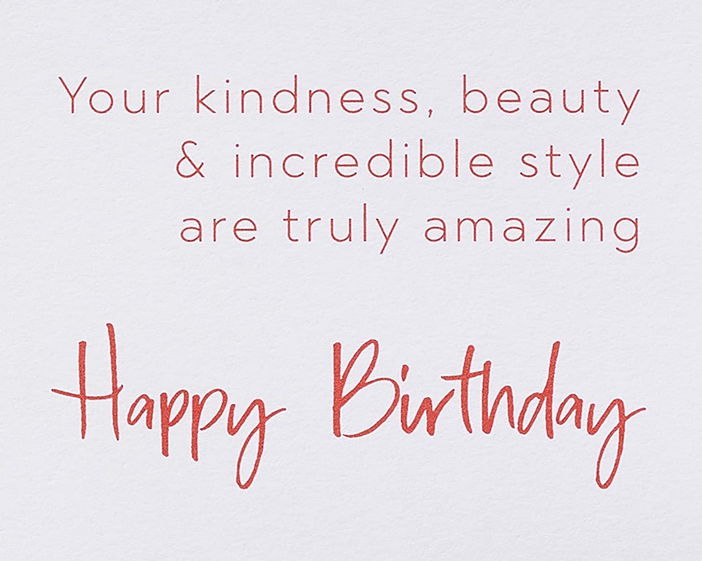 Papyrus Birthday Card (Truly Amazing)