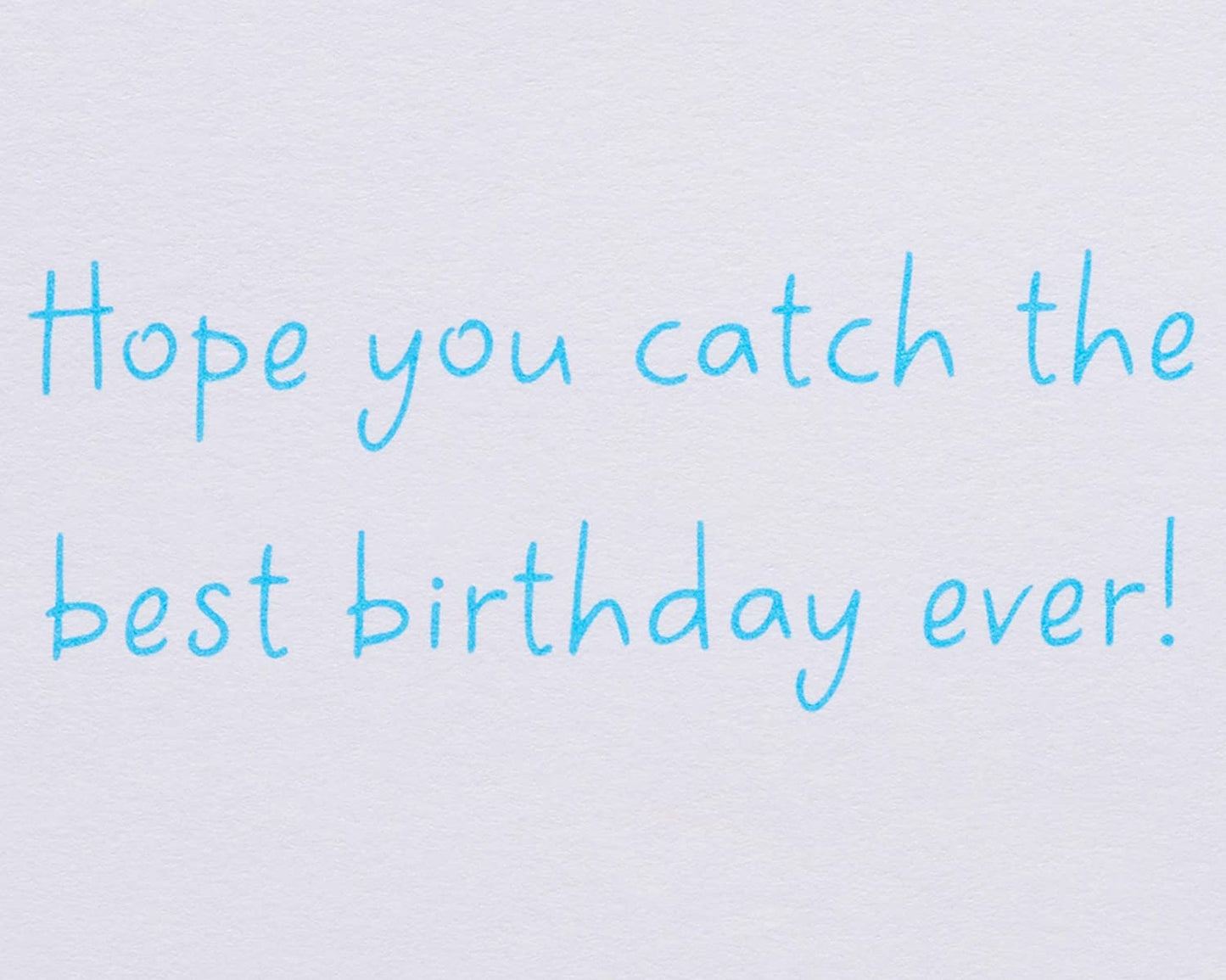 Papyrus Birthday Card for Fisherman (Catch the Best Birthday)