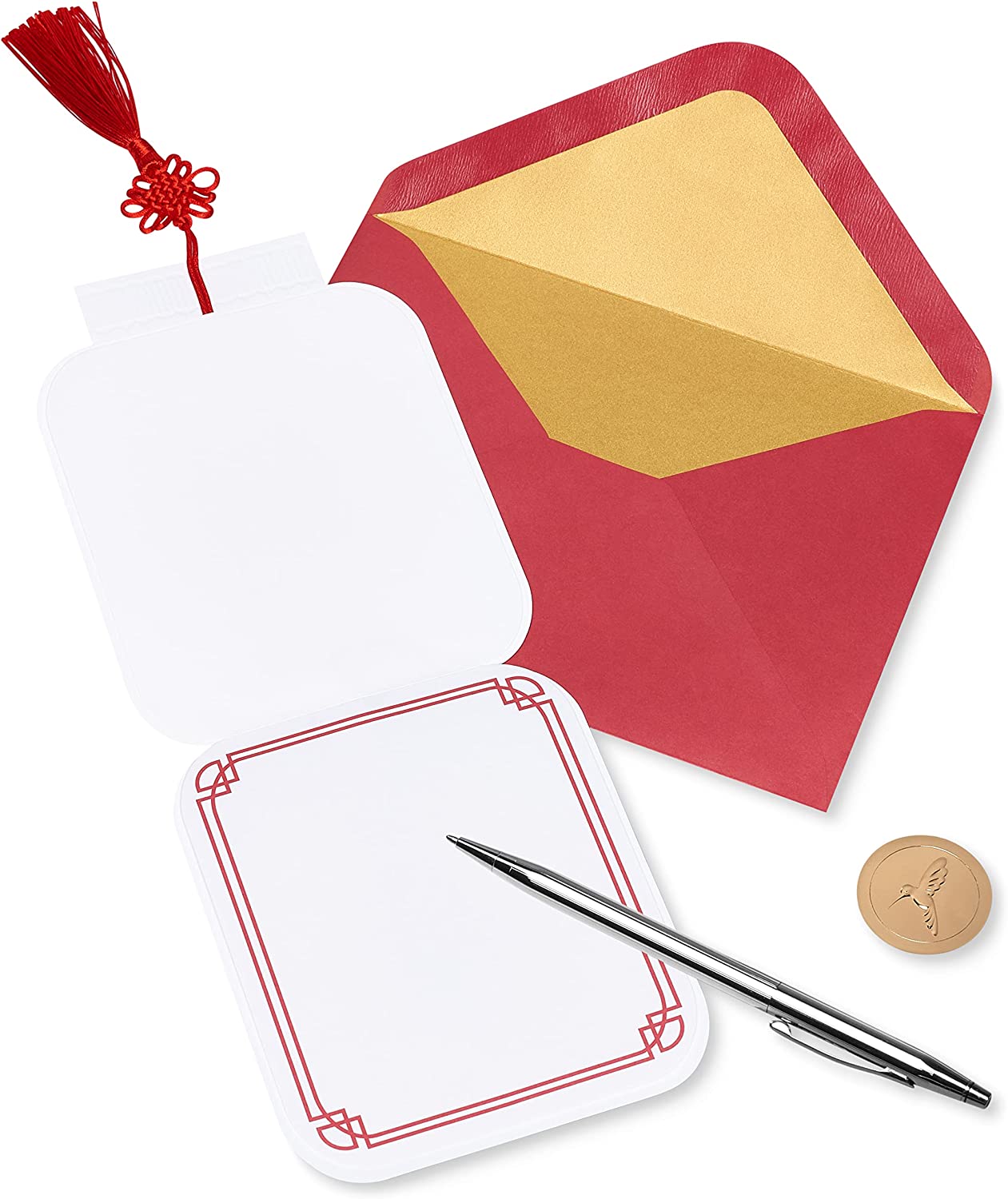 Papyrus Blank Lunar New Year Card (Red Lantern)