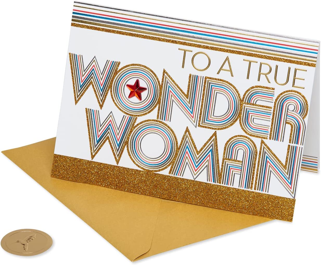 Papyrus Blank Wonder Woman Card for Her (True Wonder Woman)
