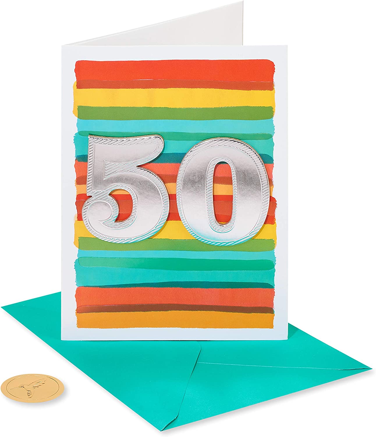 Papyrus 50th Birthday Card (New Beginnings)
