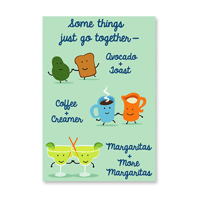 THINGS GO TOGETHER ANNIVERSARY CARD BY RPG