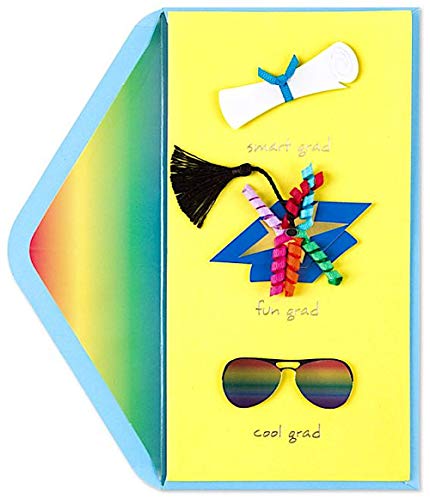 Papyrus Graduation Cards Handmade Grad Icons, 1 Each