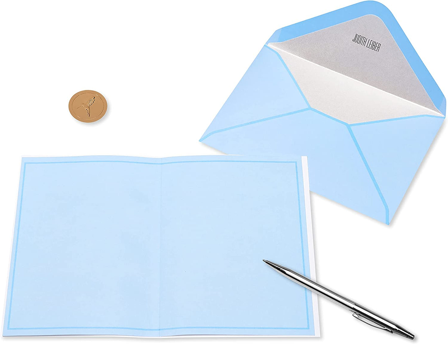 Papyrus Blank Card for Her - Designed by Judith Leiber (Gemmed French Bear)
